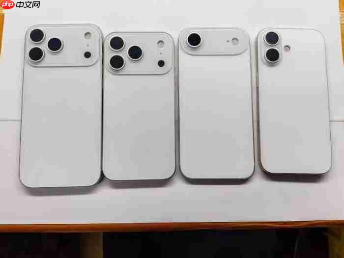 iPhone 17系列屏幕规格曝光：标准版升级至6.27英寸，全系支持高刷