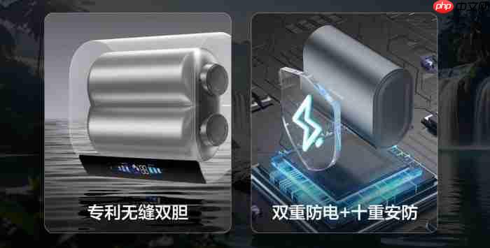 海信玲珑UDUltra电热水器:超短机身+1.5吨大水量,小户型浴室扩容秘籍