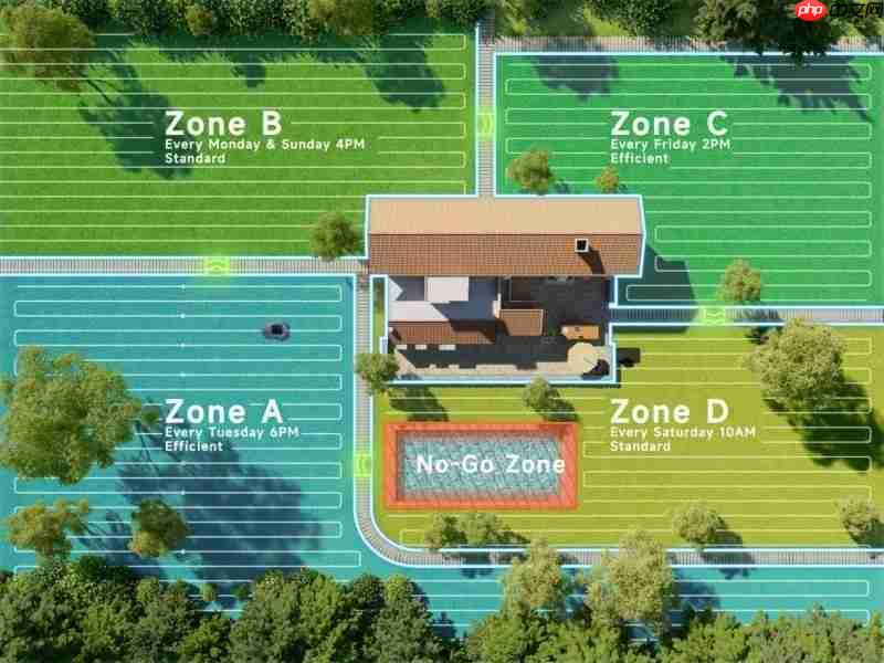 MOVAViAX系列以AI双目视觉技术革新庭院割草方式