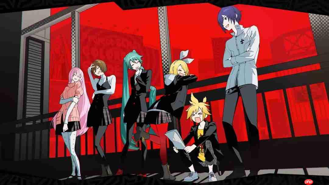 《初音未来：缤纷舞台》X《女神异闻录5：皇家版》联动 全新美图＆MV欣赏！