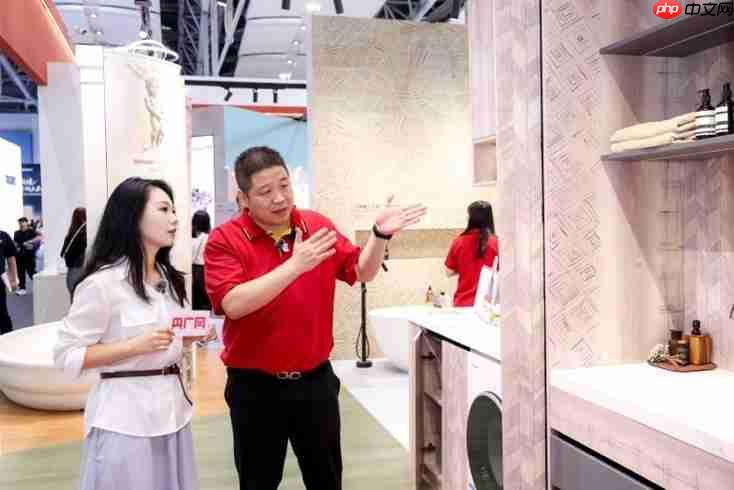 央广网等百余家媒体报道,Lamett乐迈石晶建博会首秀掀起“石晶全屋整装”热潮