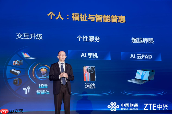 2025中国联通合作伙伴大会丨中兴通讯总裁徐子阳：智联共生 数实融合