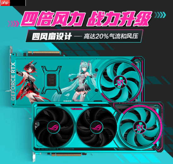 16999元！ROG夜神RTX 5080初音未来联名显卡上架