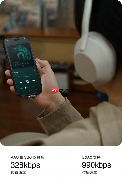 旷世之声QCCDongle Pro发布|让苹果设备无线畅听LDAC无损音质
