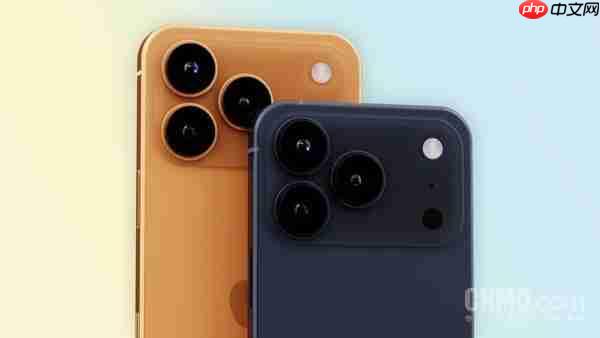 苹果iPhone 17 Pro系列最新渲染图曝光:橙色出必买?