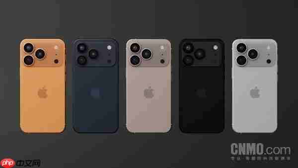 苹果iPhone 17 Pro系列最新渲染图曝光:橙色出必买?