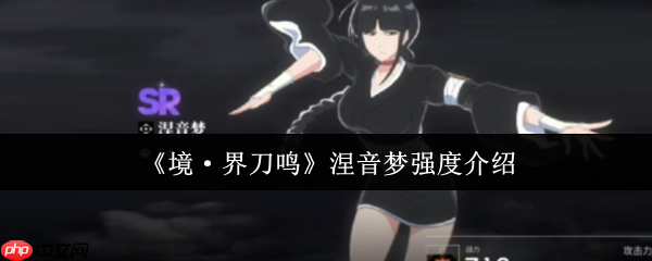 境界刀鸣涅音梦全解析:双形态辅助核心与爆发增益大师