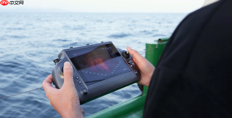 掌中视界，一触即达｜鳍源水下机器人Q-iRC行业带屏遥控器正式发布！