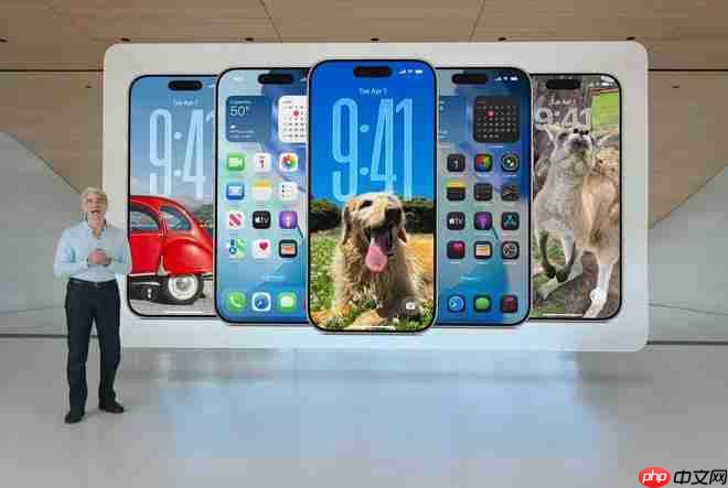 视觉体验焕然一新! 苹果引入全新“液态玻璃”设计