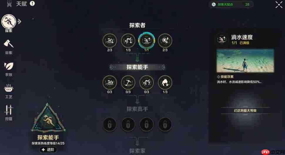 荒野生存法则:探索天赋极致优化指南