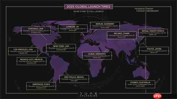 《沙丘:觉醒》公布全球解锁时间 国区6月10日晚10点上线
