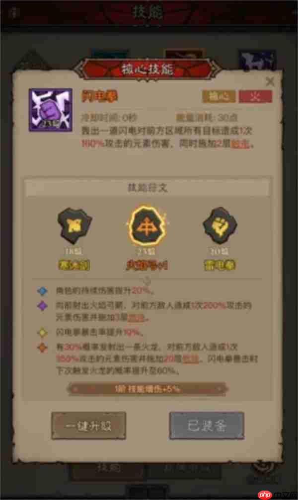 英雄没有闪火焰弓法师版本答案 燃烧流天花板构筑全解析