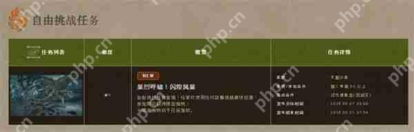 《怪物猎人:荒野》新活动上线 限定饰品限时获取