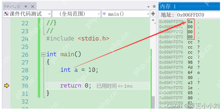 深入理解指针（1）