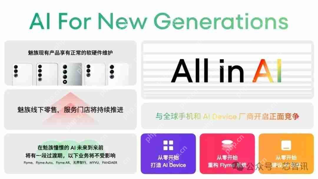魅族宣布停止传统智能手机新项目，决定All in AI！