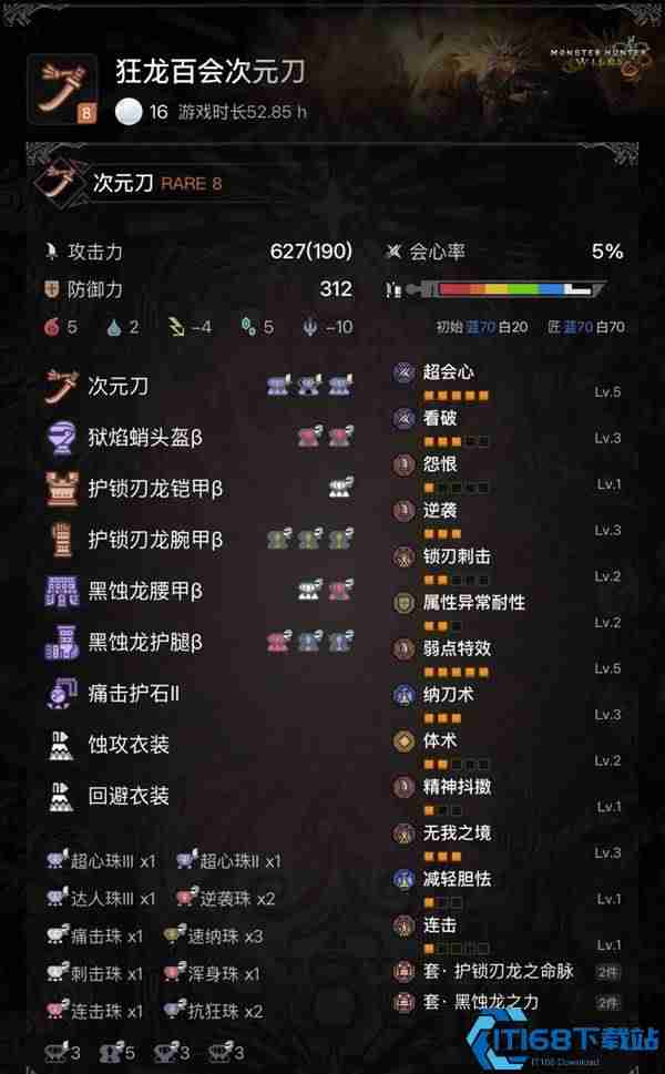 怪物猎人荒野太刀终盘配装完全指南