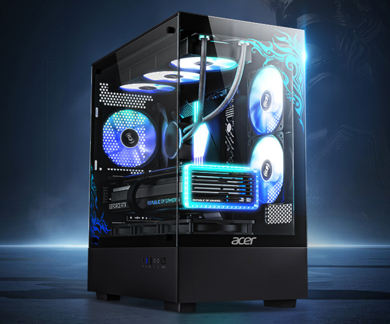 智算极速·稳驭未来！宏碁暗影骑士·焕RTX5080游戏台机抢先开售！