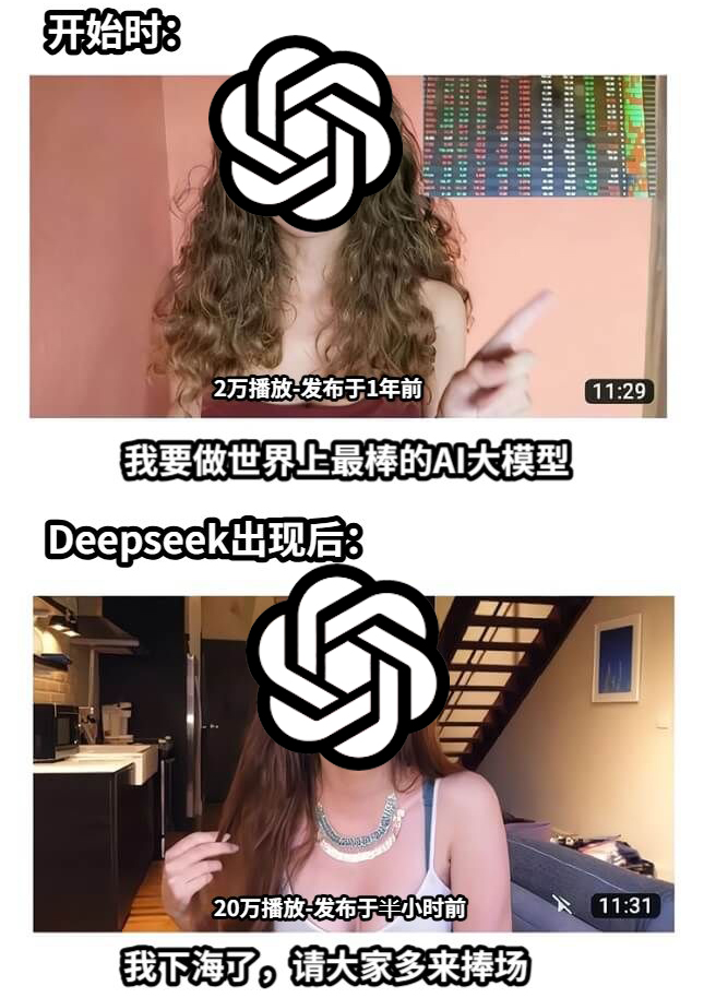 因为国产AI发展太快，ChatGPT已经被逼得“下海”了……
