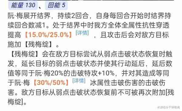 《崩坏星穹铁道》阮梅超击破队培养指南