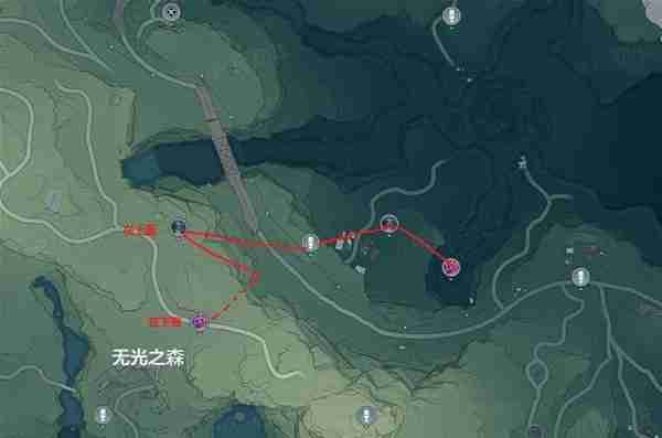 《鸣潮》凝夜白霜套装声骸刷取线路详细分析