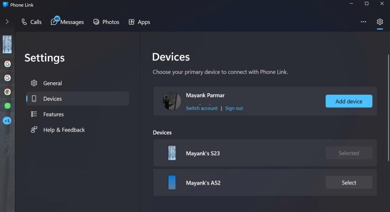 微软Win11测试新功能:从设置中解绑iPhone与安卓手机