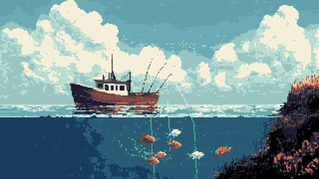 Cast n Chill:宁静湖泊中的放置型钓鱼冒险即将于2025年6月登陆Steam