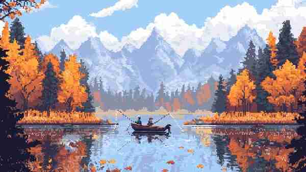 Cast n Chill:宁静湖泊中的放置型钓鱼冒险即将于2025年6月登陆Steam