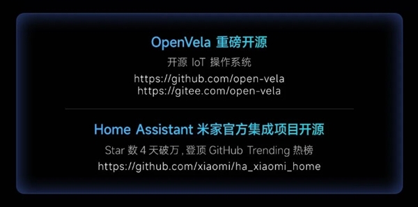 小米开源2024年度报告发布:米家官方HA、Xiaomi Vela正式开源