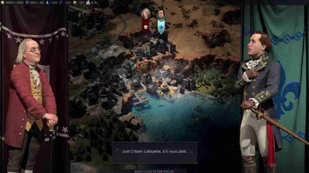 文明7拉法耶特侯爵宣传片发布:跨平台联机对战新时代