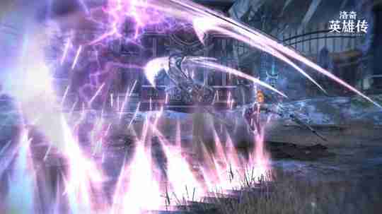 圣枪女骑士!《洛奇英雄传》新角色“内文”技能姿态欣赏!