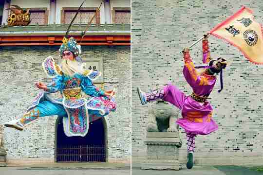 潮汕英歌舞携手《魔域》联动炸街!