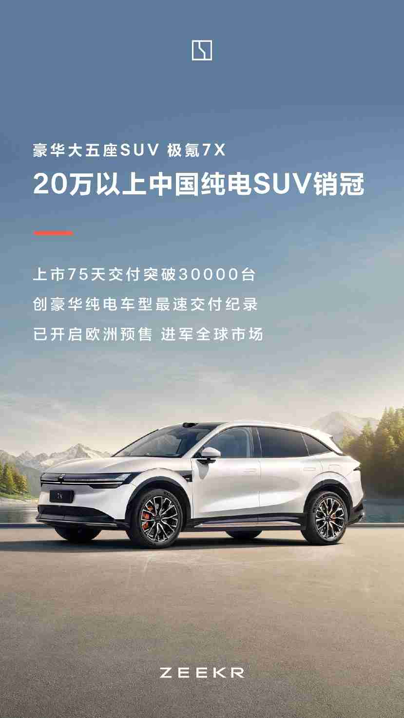 极氪2024全年交付超22.2万台,同比增长87%