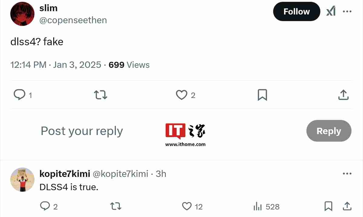 英伟达 RTX 5080 显卡被曝支持 DLSS 4，华硕超频版标价 1700 欧元