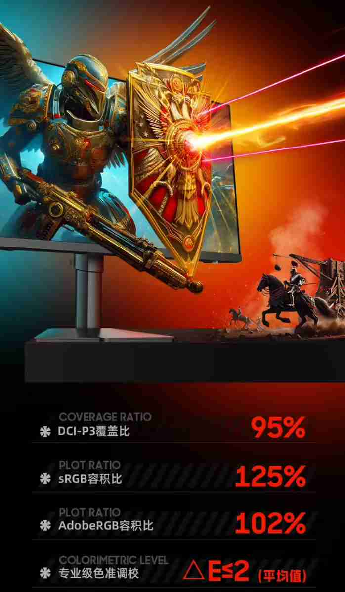 HKC 显示器“G27H2Pro”预售：27 英寸 2K 200Hz、升降旋转支架，到手价 999 元