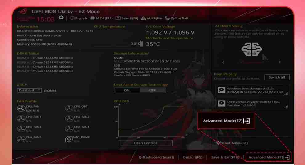 华硕玩家国度 STRIX Z890-H“RO 姬”主板开售,2799 元