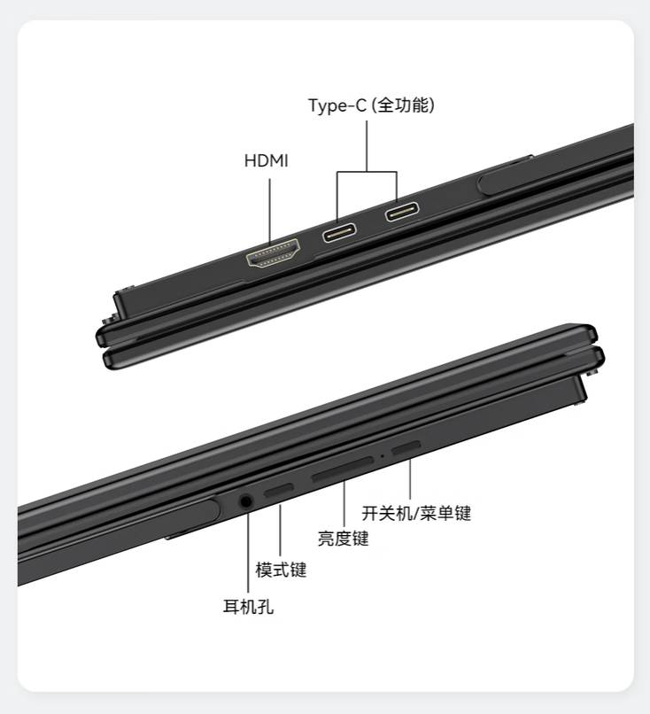 铭凡 MDSA156 双屏便携屏国行上架:搭两块 15.6 英寸 1080P 60Hz 面板,1399 元