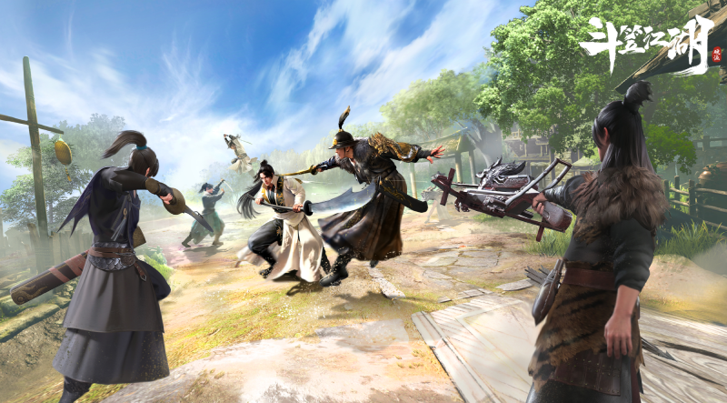 武侠也吃鸡?! 《斗笠江湖》海量竞技玩法让你停不下来