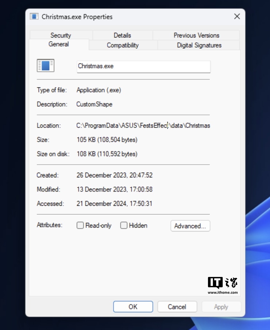 华硕电脑惊现“圣诞花环”,用户误以为感染病毒