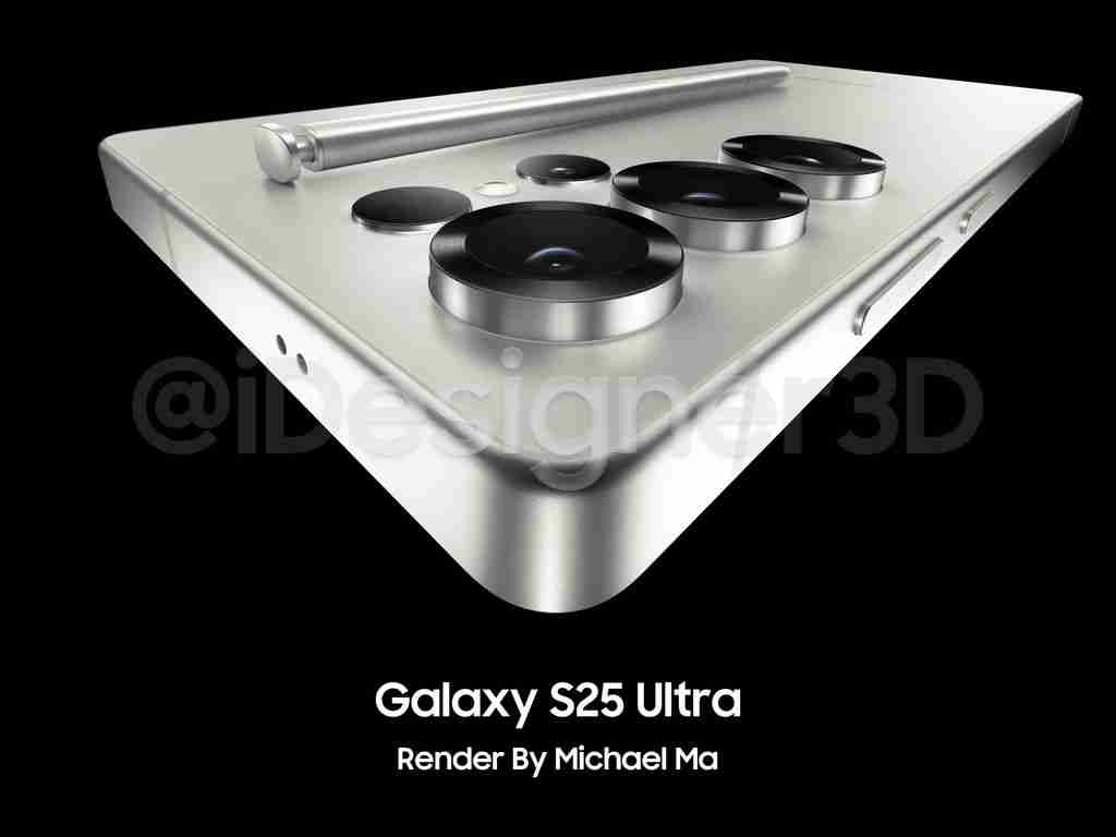 抢先看:三星 Galaxy S25 Ultra 手机 4 种颜色渲染图再曝光