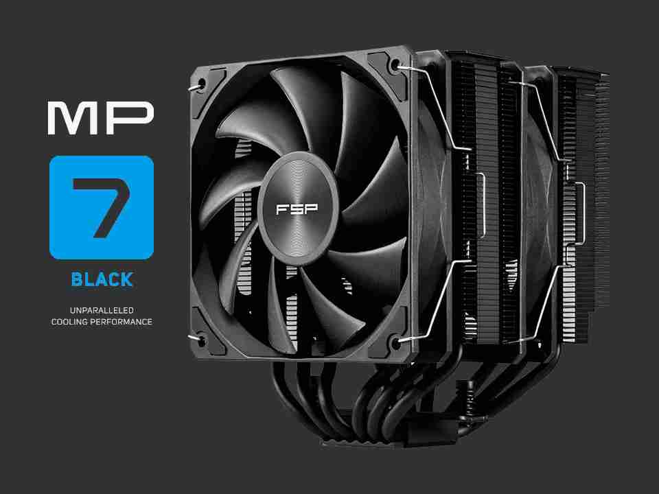 全汉推出 MP7 风冷散热器：预装双 12025 风扇，ARGB / Black 双版本