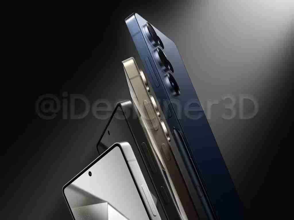 抢先看:三星Galaxy S25 Ultra手机4种颜色渲染图再曝光