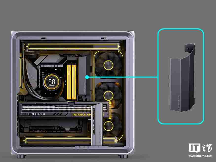 乔思伯旗下乔家一物 BO400 机箱首销:铝合金框架,可互换面板设计,1499 元