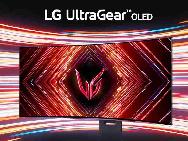 LG UltraGear OLED 45GX950A 显示器曝光:5120 x 2160 分辨率、DisplayPort 2.1、RGWB 像素布局