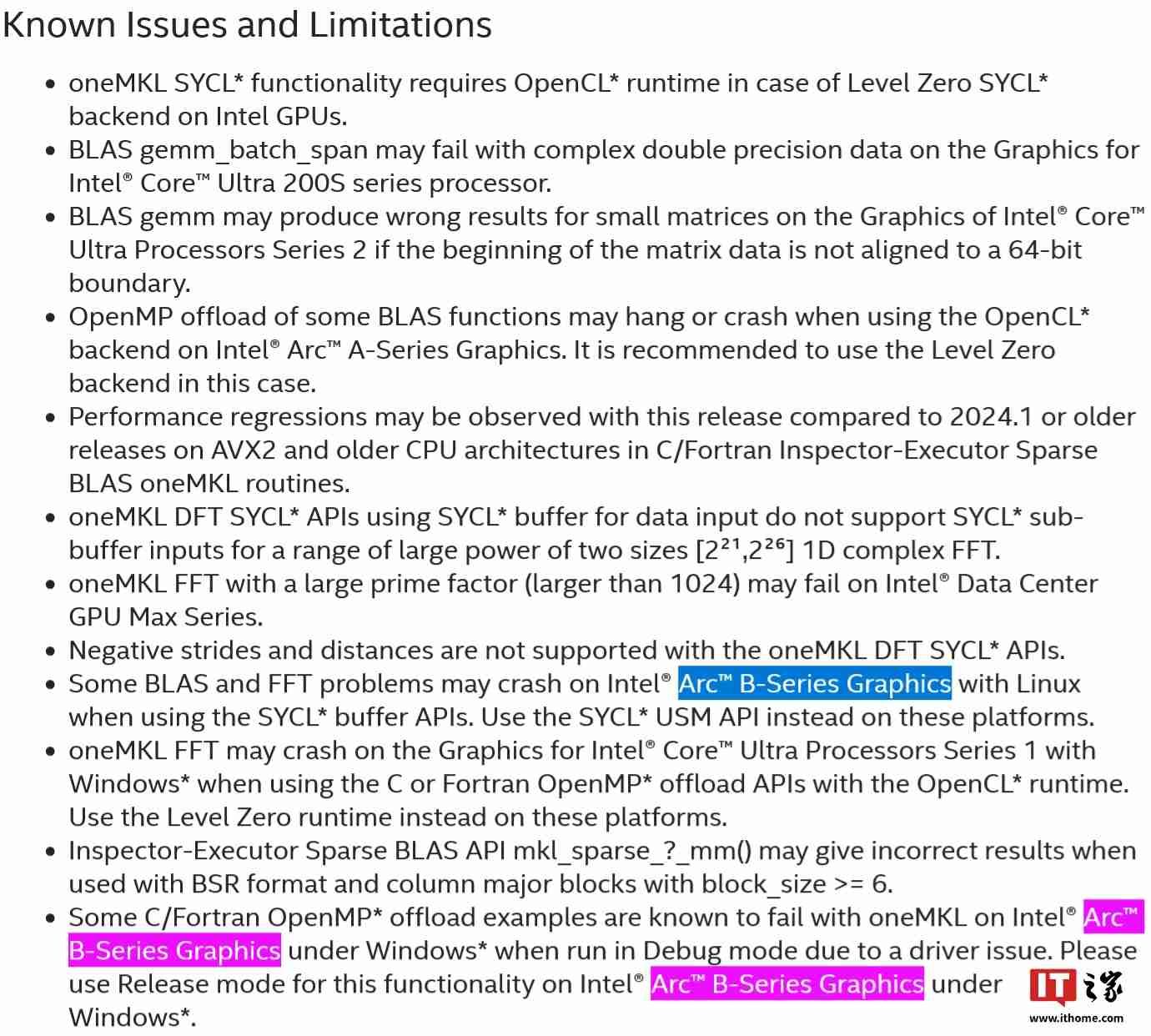 英特尔锐炫 B 系列显卡相关信息现身官网,Battlemage 独显将至
