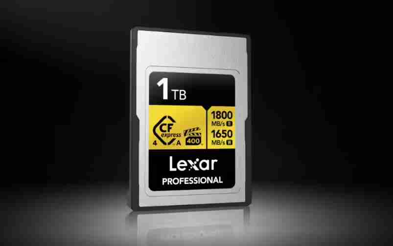 雷克沙 CFexpress 4.0 Type A 存储卡宣布上市:80GB 版本 289 元,320GB 版本 3899 元