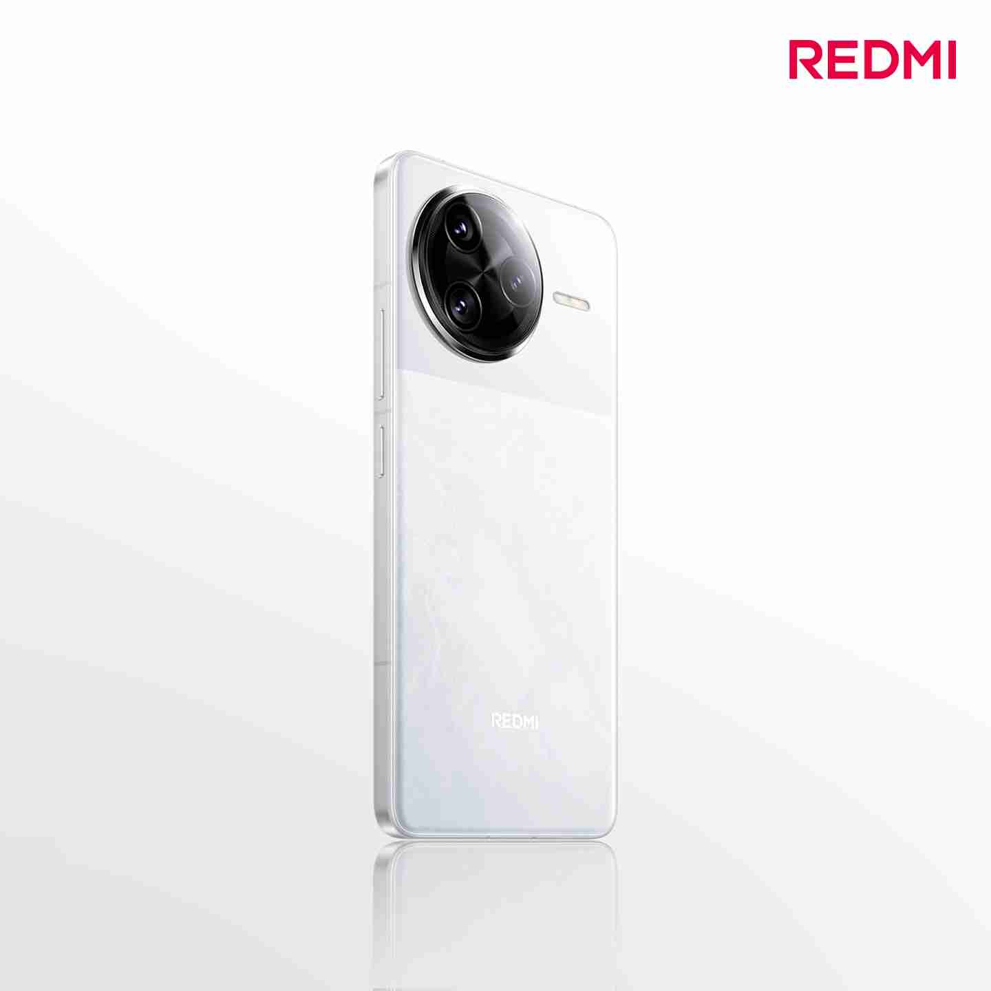 小米 REDMI 首款无孔化顶部设计，K80 Pro 外观细节公布