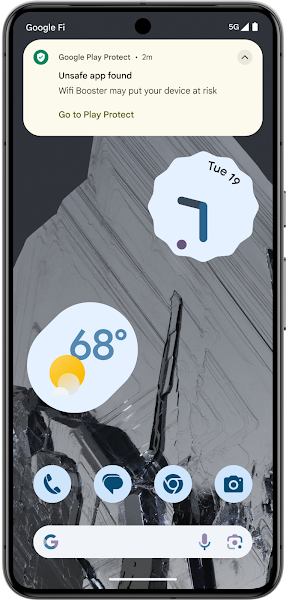 谷歌强化恶意软件检测：Pixel 手机迎来实时威胁检测和诈骗电话检测功能