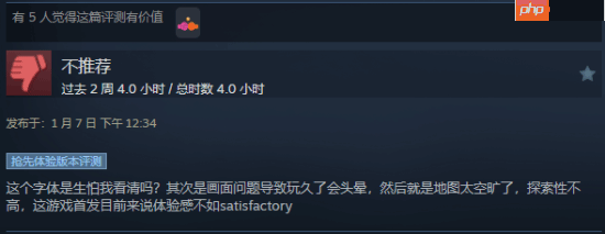 《绿色地狱》开发商新作《星际裂变》上线:外服好评如潮 国区因字体翻车