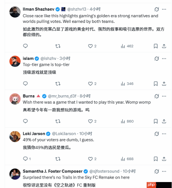 《光与影》拿下IGN年度最佳!由全体玩家投票选择