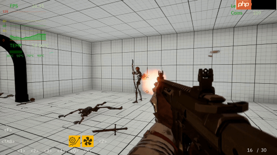 脑洞射击新游《FPS Quest》上线Steam:FPS即生命值 降画质求生